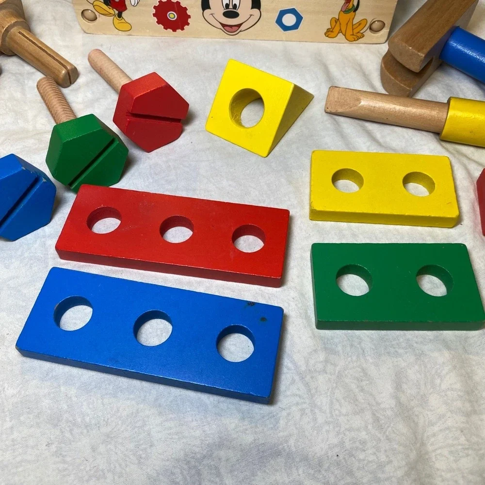 Disney Mickey Mouse Clubhouse Wooden Tool Kit Melissa & Doug Missing Piece